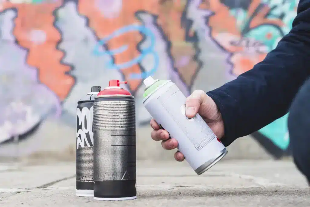 Tout le matériel nécessaire pour votre team building graffiti